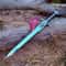 Handmade Royal King Sword Replica DualBlade Fantasy Sword With Wall Display 4