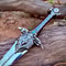 Handmade Royal King Sword Replica DualBlade Fantasy Sword With Wall Display 5