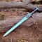 Handmade Royal King Sword Replica DualBlade Fantasy Sword With Wall Display 0
