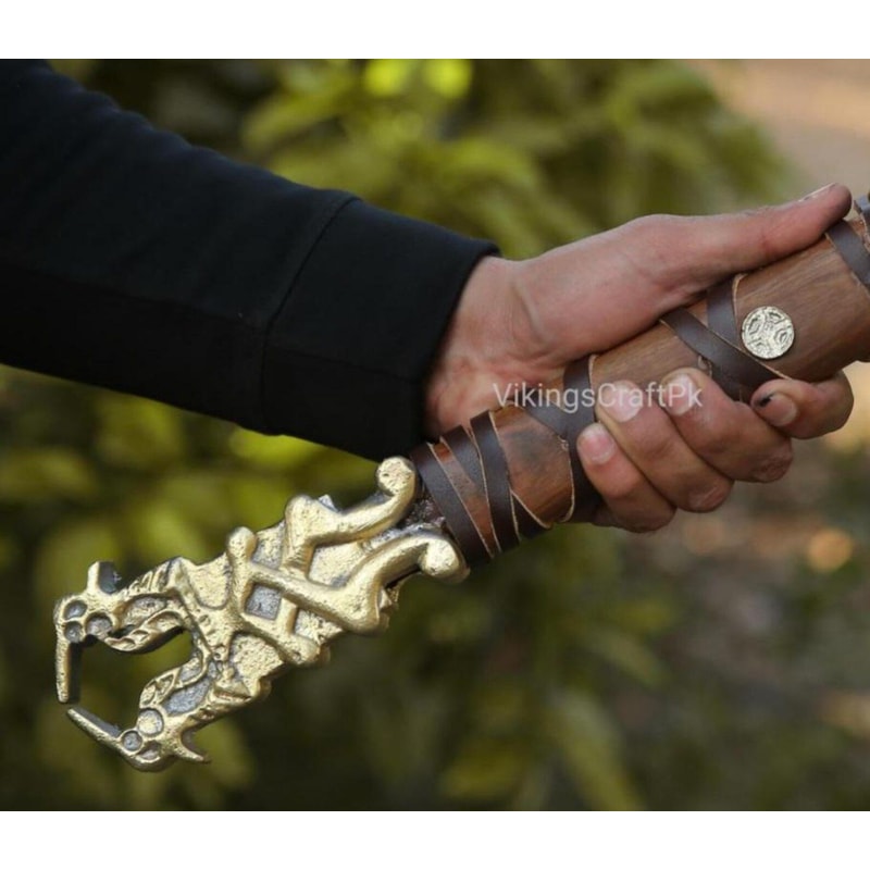 God Of War Mjolnir Hammer 16 Stainless Steel Thor Replica Viking Collectible 5
