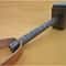 Handcrafted Viking Hammer 16 Custom Damascus Steel Mjolnir Groomsmen Gift 9