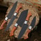 Handmade 5 Pc Chef Knife Set High Carbon Steel Professional Kitchen Knives With Leather Roll 2