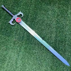 handmade fantasy anime sword lion warrior style cosplay decor collectible display blade