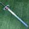Handmade Fantasy Anime Sword Lion Warrior Style Cosplay Decor Collectible Display Blade 0