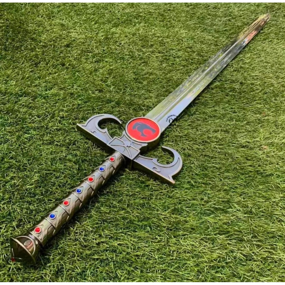 Handmade Fantasy Anime Sword Lion Warrior Style Cosplay Decor Collectible Display Blade 2