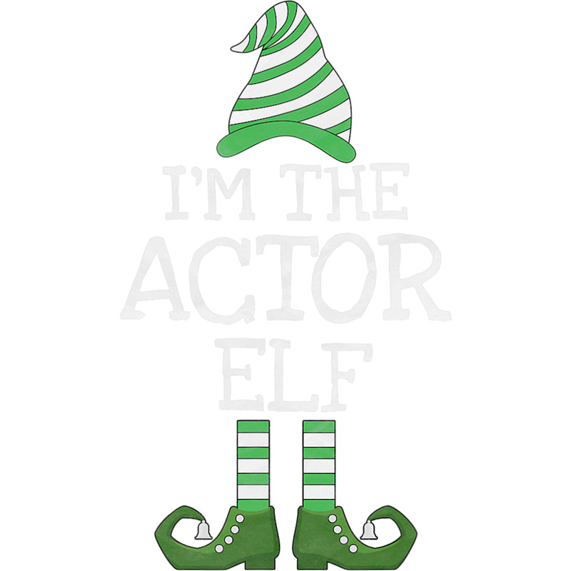 Im the Actor Elf Funny Matching Ugly Christmas Sweater.png
