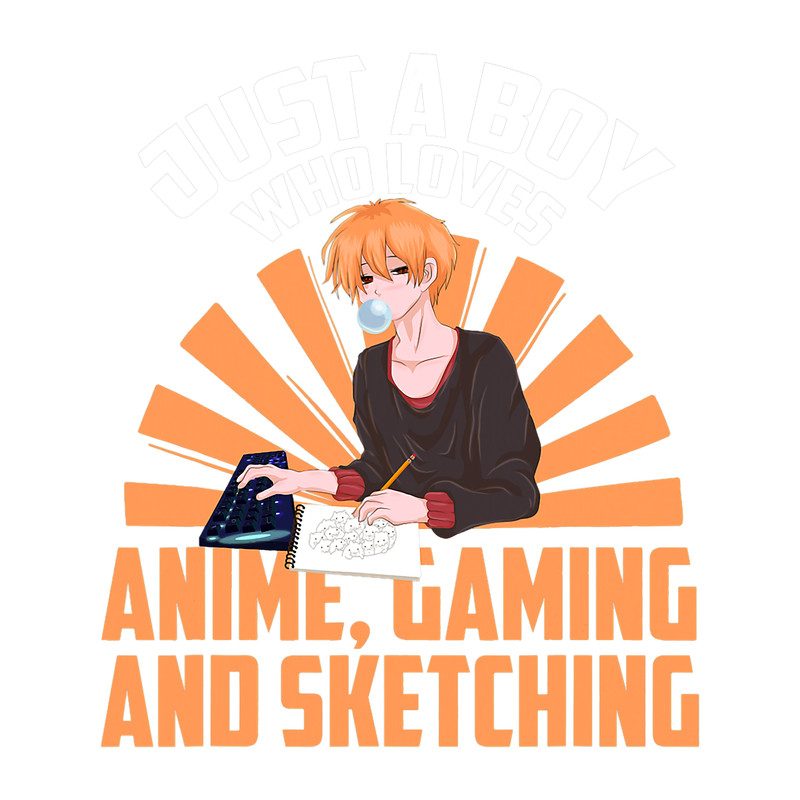 Just A Boy Who Loves Anime Gaming And Sketching Kawaii Anime 4.png