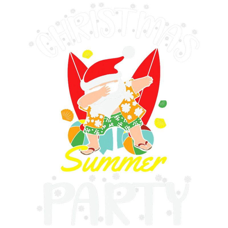 Kids Boys Girl Xmas Summer Party Sun Beach Christmas in July.png