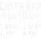 Mens Cheerleading Papa Cheer Dad Duties Drive Pay Clap Pay.png