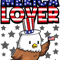 Merica Lover Happy Fourth Of July Bald Eagle USA Flag.png