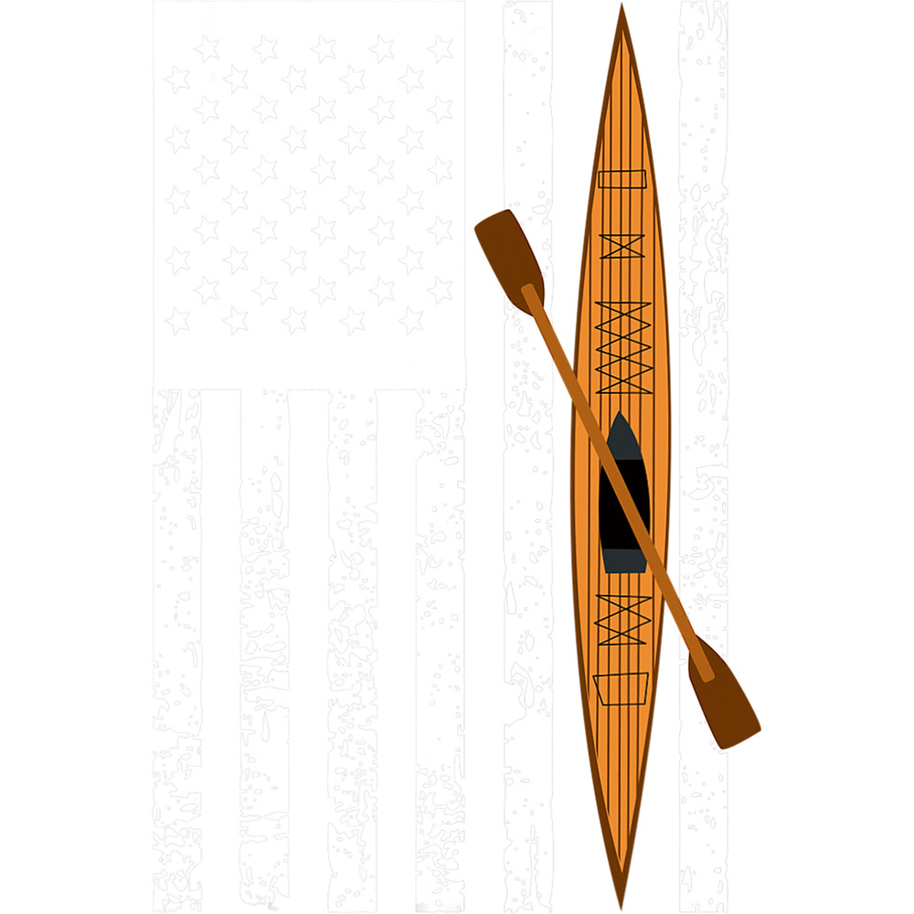 Kayak Water Vintage American Flag Shirt Kayak Kayaking Lovers Women Men.png