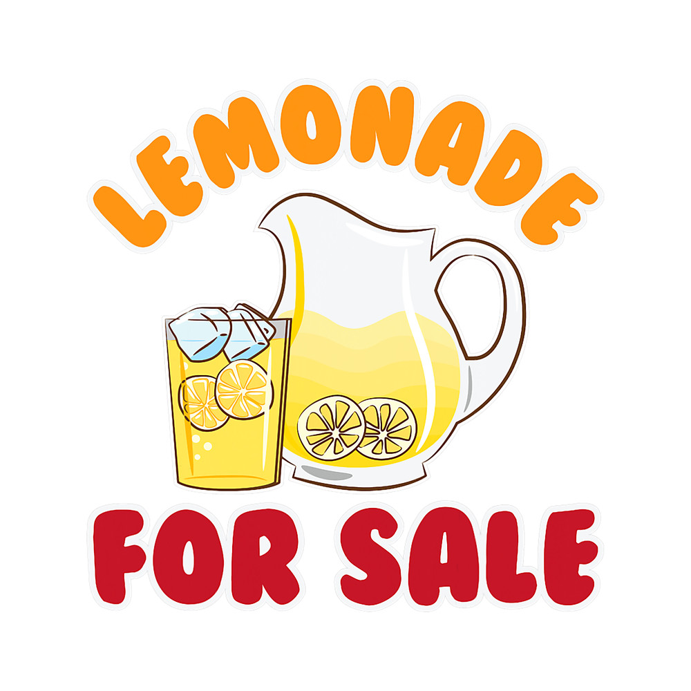 Lemonade For Sale Lemon Stand Lemonade Lover.png