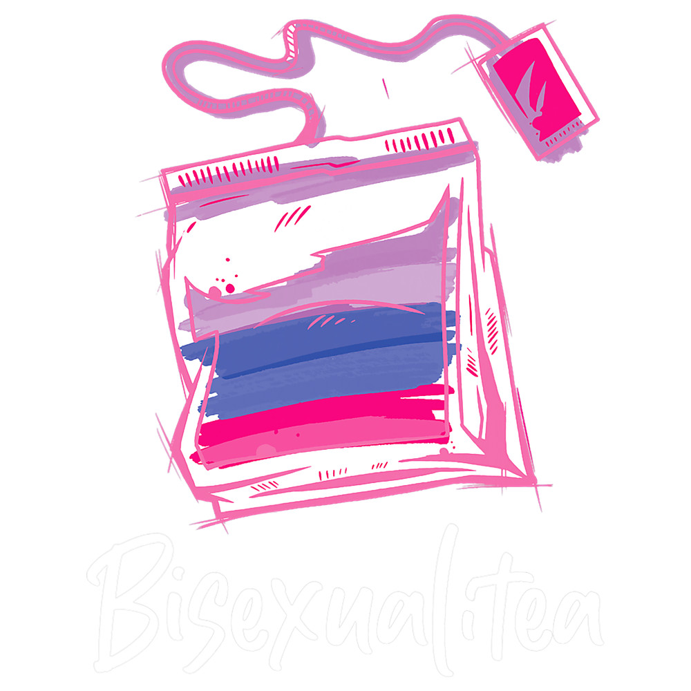 LGBT Pride Bisexualitea Tea Cup Rainbow Gay Lesbian Transgender LGBTQA.png