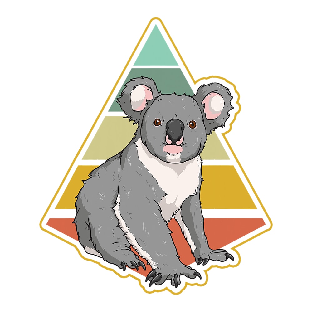 Koalas Vintage Koala Retro Koala Lover Men Women.png