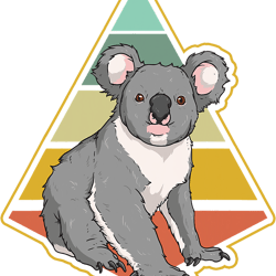 koalas vintage koala retro koala lover men women