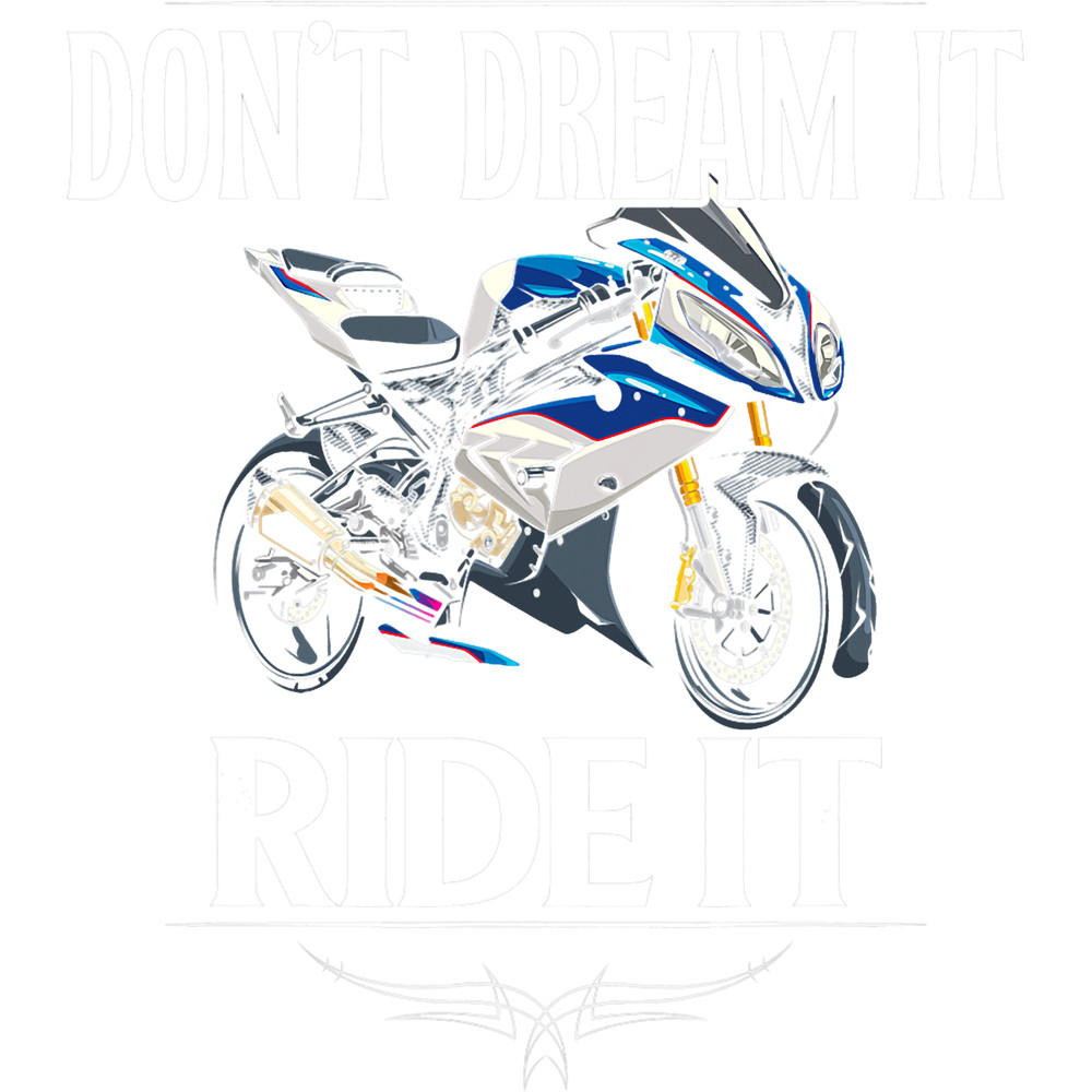 Motocross Biker Dont Dream It Ride It Funny Old Biker Dads Motorcycle Rider 6666.png