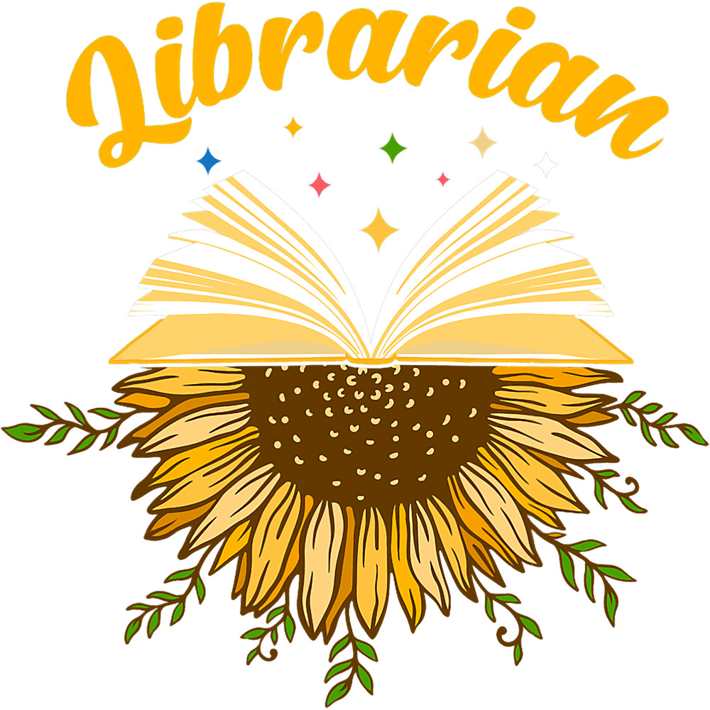 Librarian Job Sunflower Library Lady.png