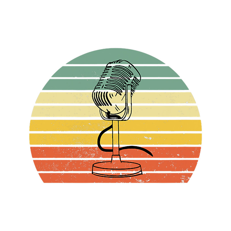 Microphone Singer Studio Recording Retro Men Women Kids.png