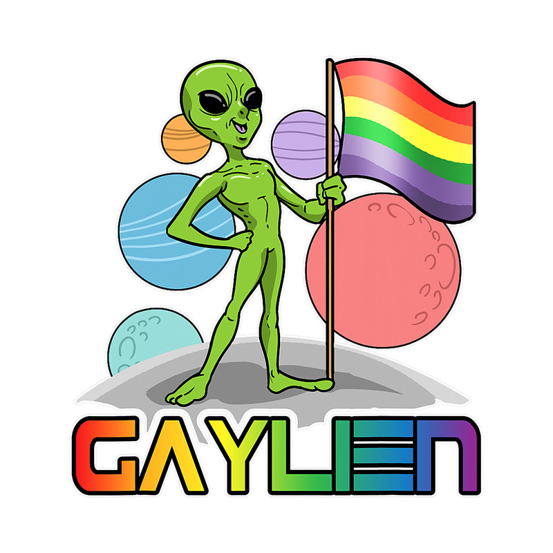 LGBT Pride Alien Gaylien Gay Pride LGBTQ Rainbow CSD.png