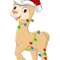 Llama Lover Alpaca Animal Lover Xmas Santa Hat Alpaca Christmas.png