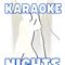 I live for karaoke nights Singer silhouette on the mic.png