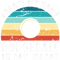 Mens Funny Retro Papa Dodgeball is my Game Fathers Day Dad.png