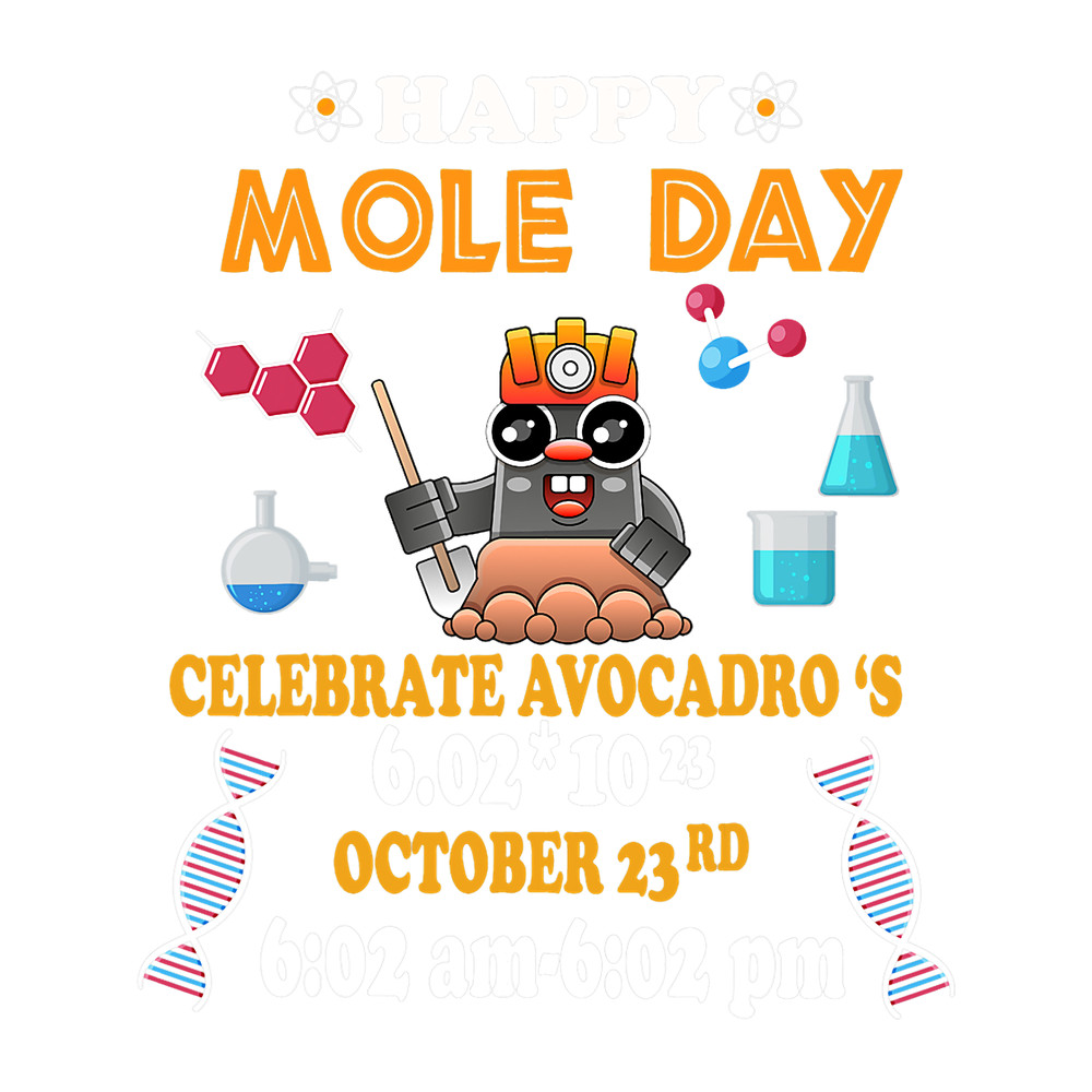 Mole Lover happy mole day on 23rd october funny chemistry science lover.png