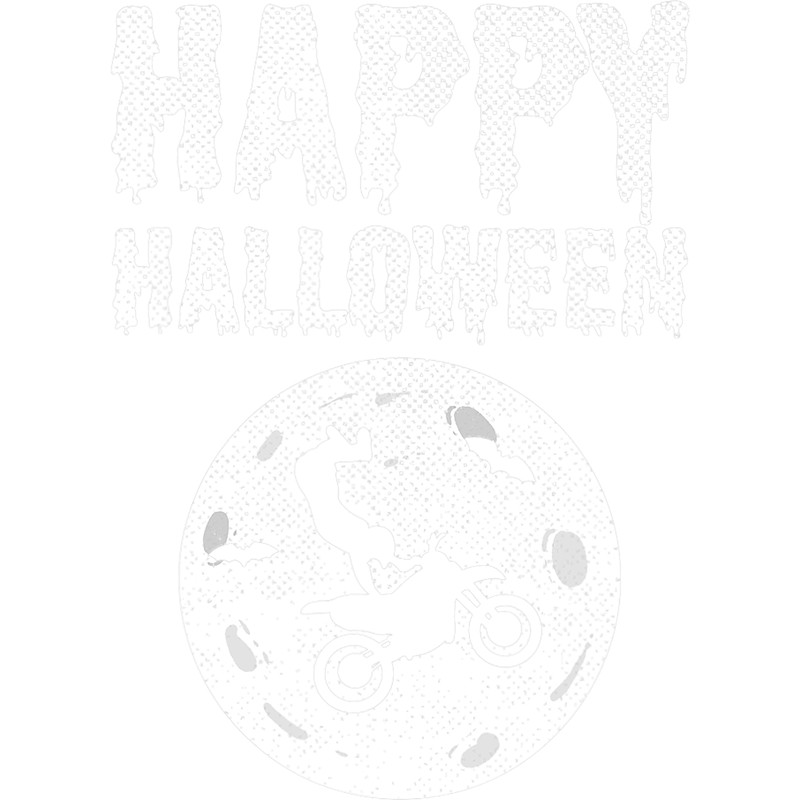 Motocross Biker Happy Halloween Motorcycle Rider Biker Moon Trick Or Treat.png
