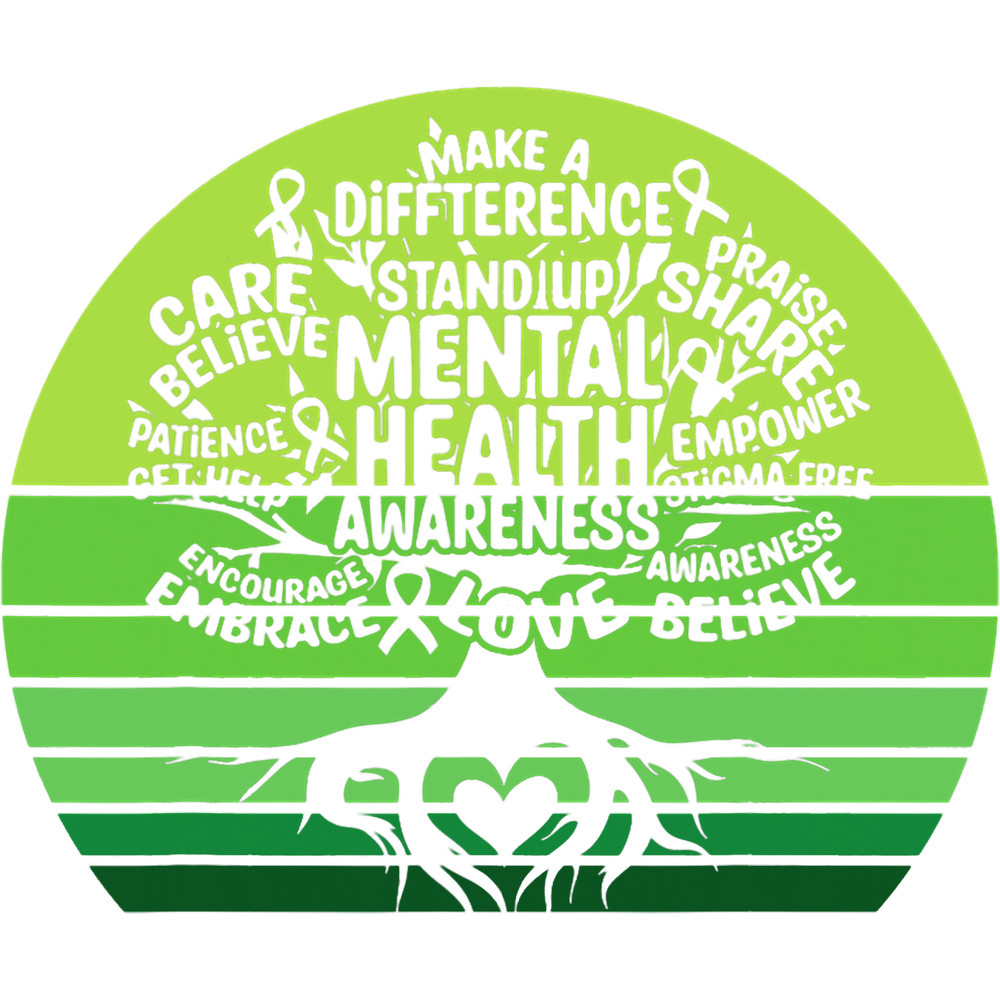Mental Health Warrior Tree Drawing Word Art Womens Mens 1.png