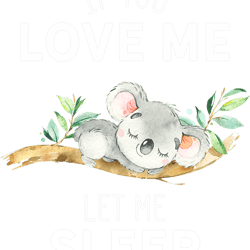 koalas tshirt cute koala sleeping tshirt koala lover