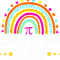 Teacher Job Rainbow Happy Pi Day 3 14 Pi Symbol Math Lovers Teacher.png