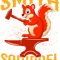 Squirrel Lover Blacksmithing Forge Anvil Funny Squirrel Lover Blacksmith.png