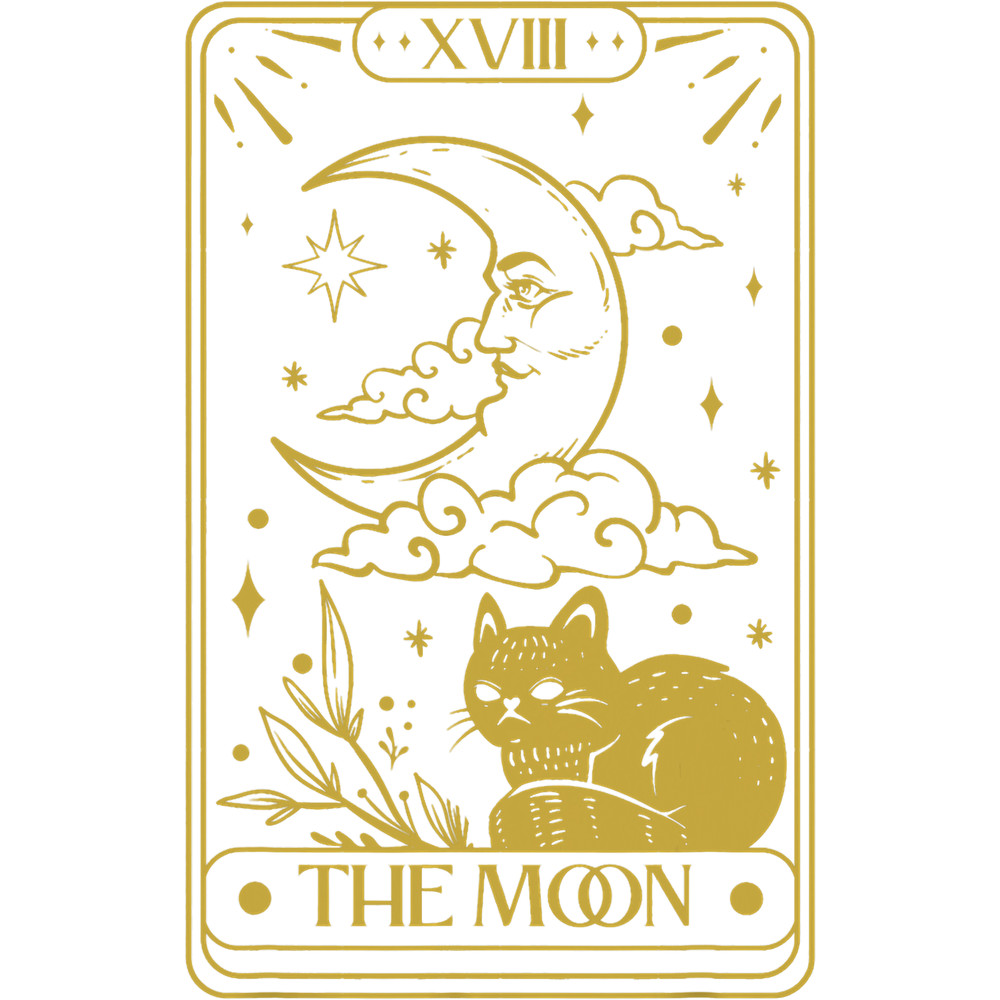 Tarot Card Shirt Tarot Card the Moon Celestial 1.png