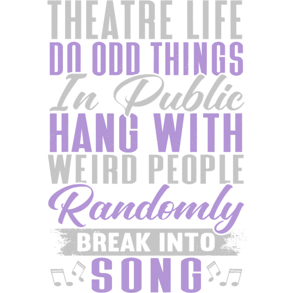 Theatre Life Theater Actress Broadway Musical Theatre.png