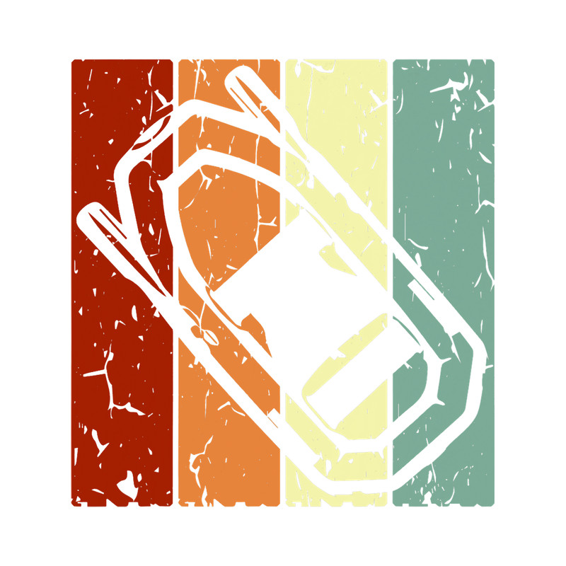 Vintage Boat Whitewater Rafting Rafter Raft.png