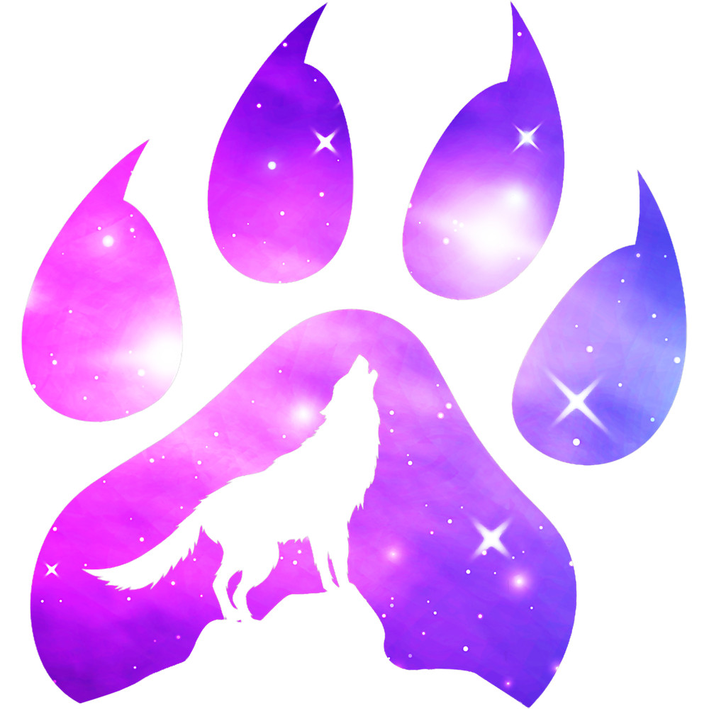 Wolf Lover Paw Galaxy Shirt Wolf Howling Shirt Wolf Shirt Wolves.png