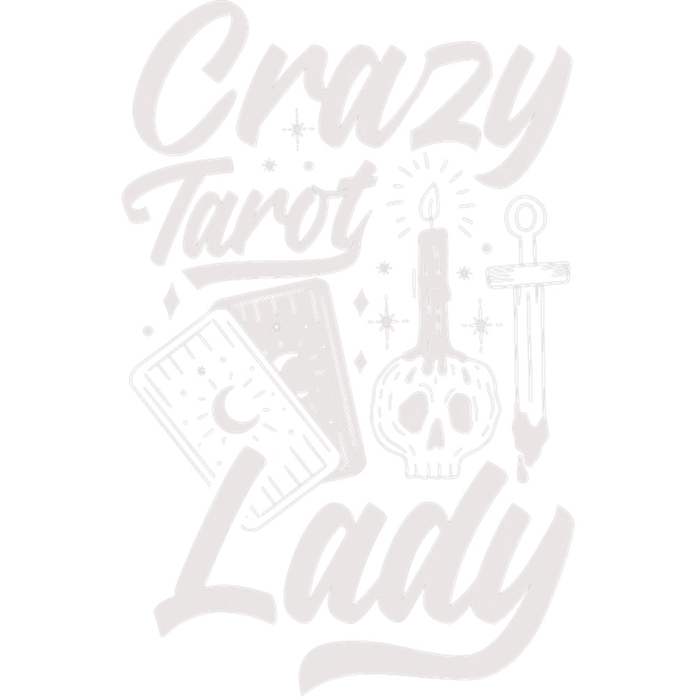 Womens Witchcraft Wicca Pagan Crazy Tarot Lady.png