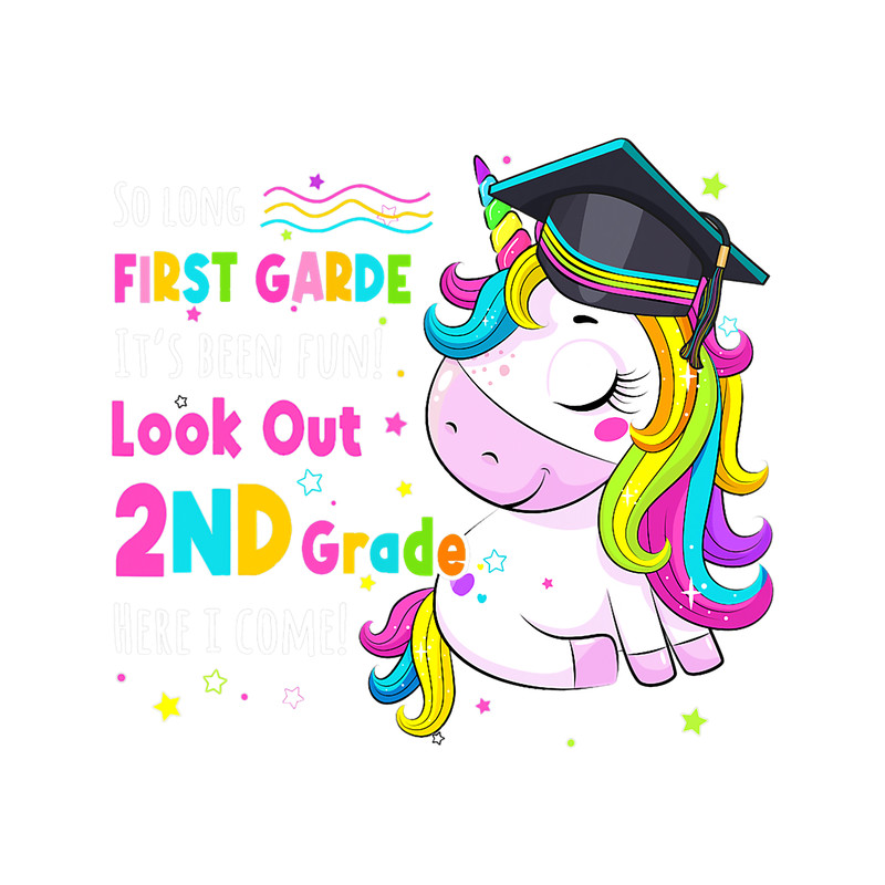 Teacher Job so long 1st grade look out 2nd grade here i come graduation.png