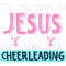 THIS GIRL RUNS ON JESUS CHEERLEADING Christian Cheerleader 1.png