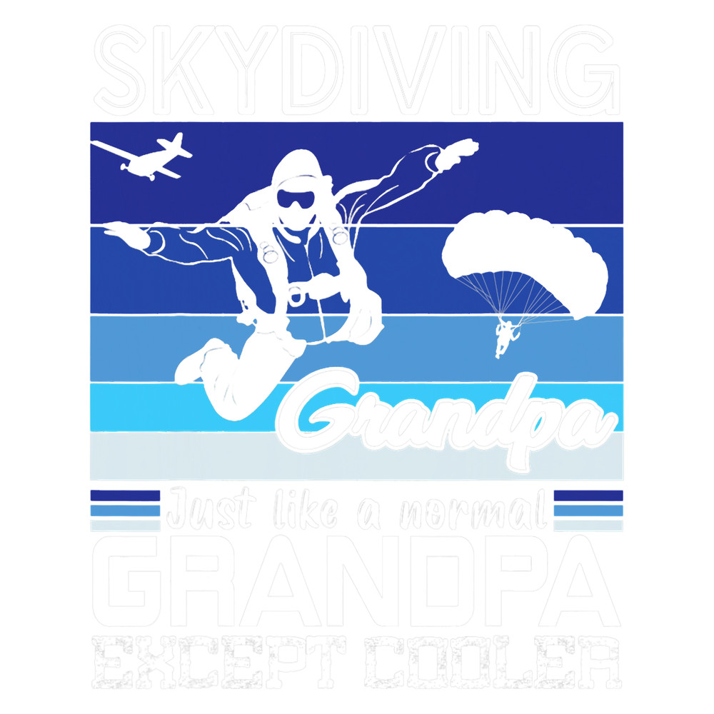 Skydiving Gift Grandpa Parachuter Grandfather Skydiver.png
