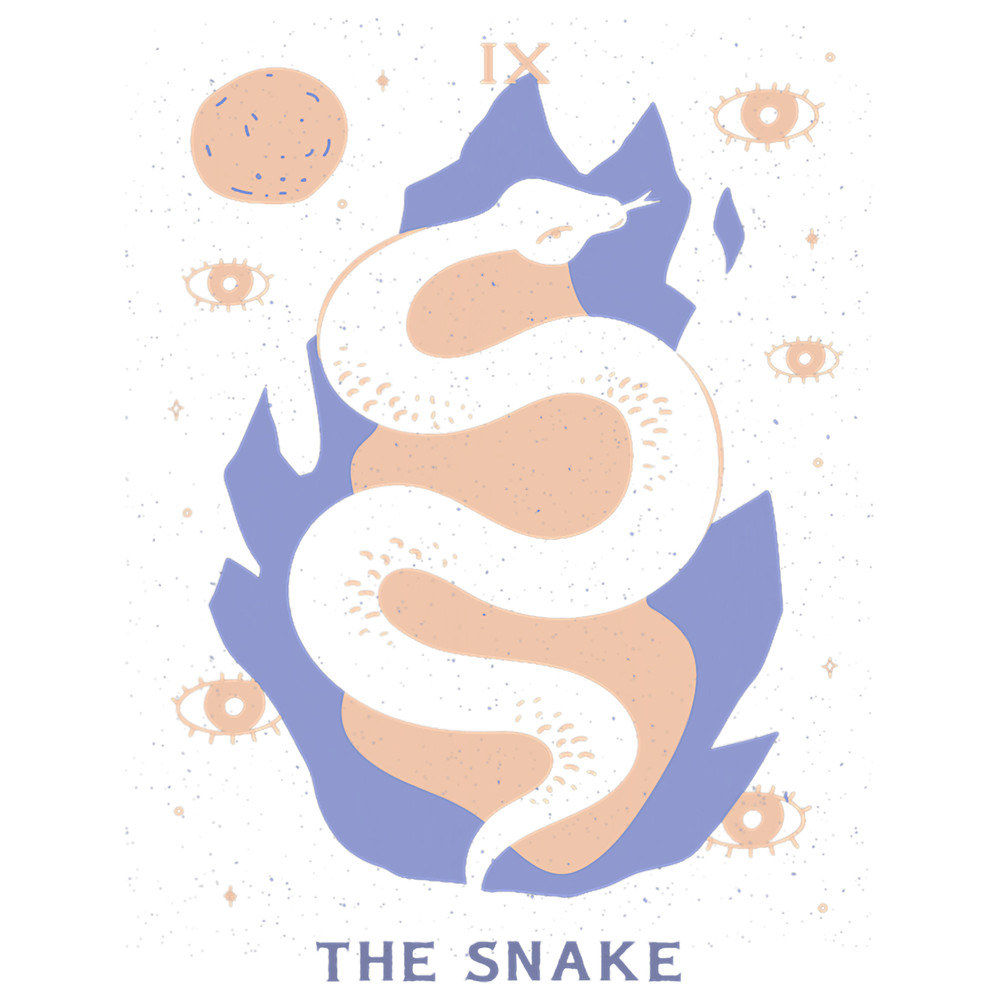 Snake Lover Tarot Card No. 9 The Snake.png