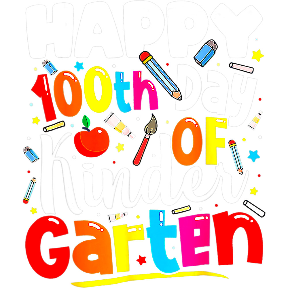 Teacher Job 100th Day Of Kindergarten Teachers Kids 100 Days Of School.png