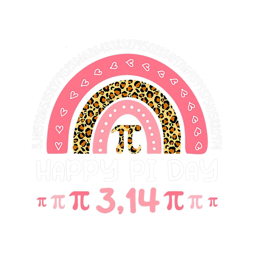 Teacher Job Pi Day Shirt Spiral Pi Math Teacher 3.14 Leopard Rainbow.png