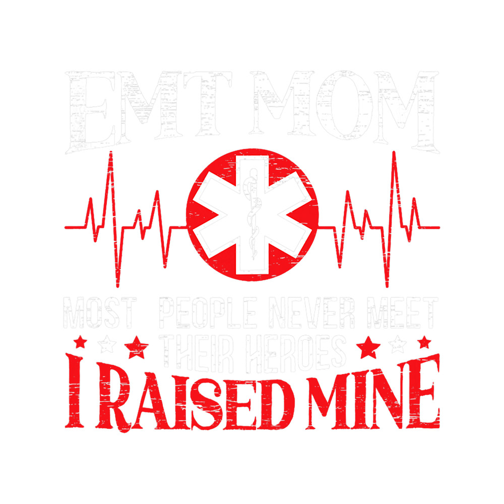 Womens EMT Mom Emergency Medical Technician Mothers Day Ambulance.png