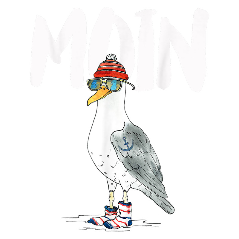 Seagull Lover PlateGerman Saying with Seagull 43.png