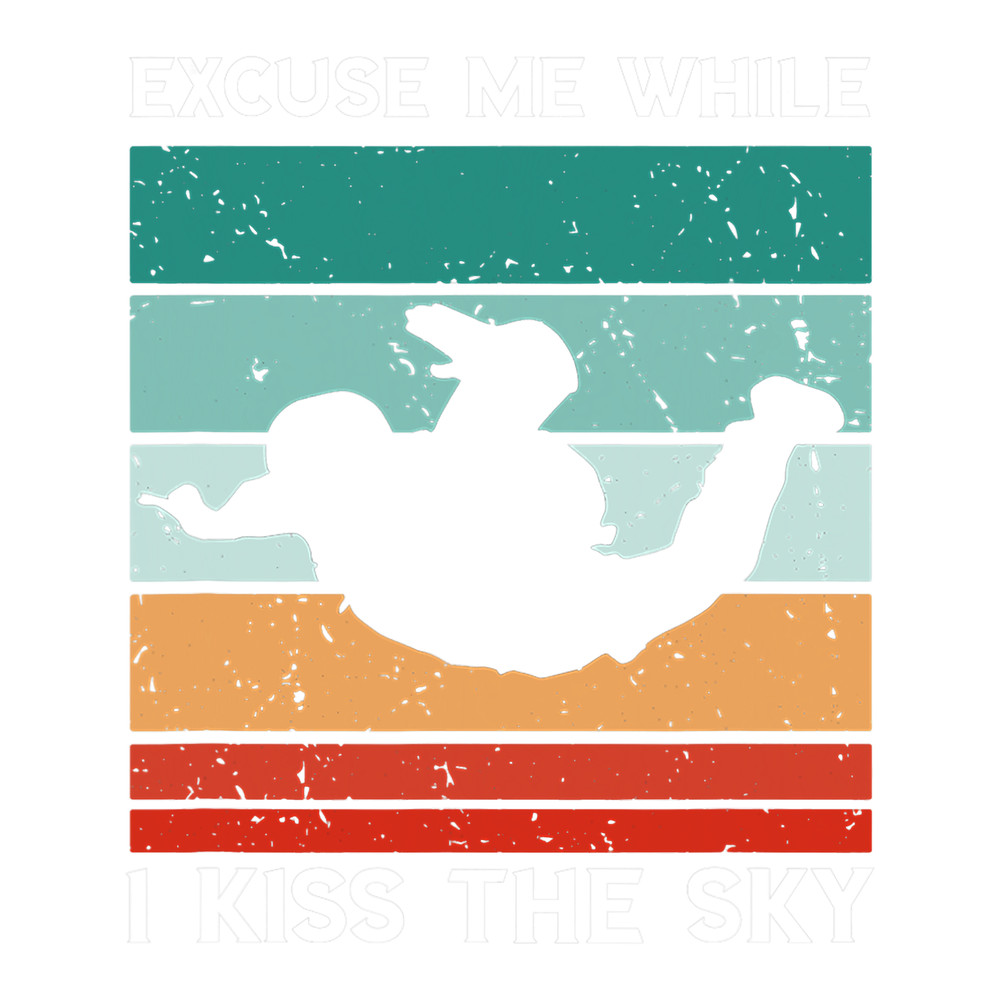 Skydiving Gift Excuse Me Vintage Retro Paragliding Skydiver.png
