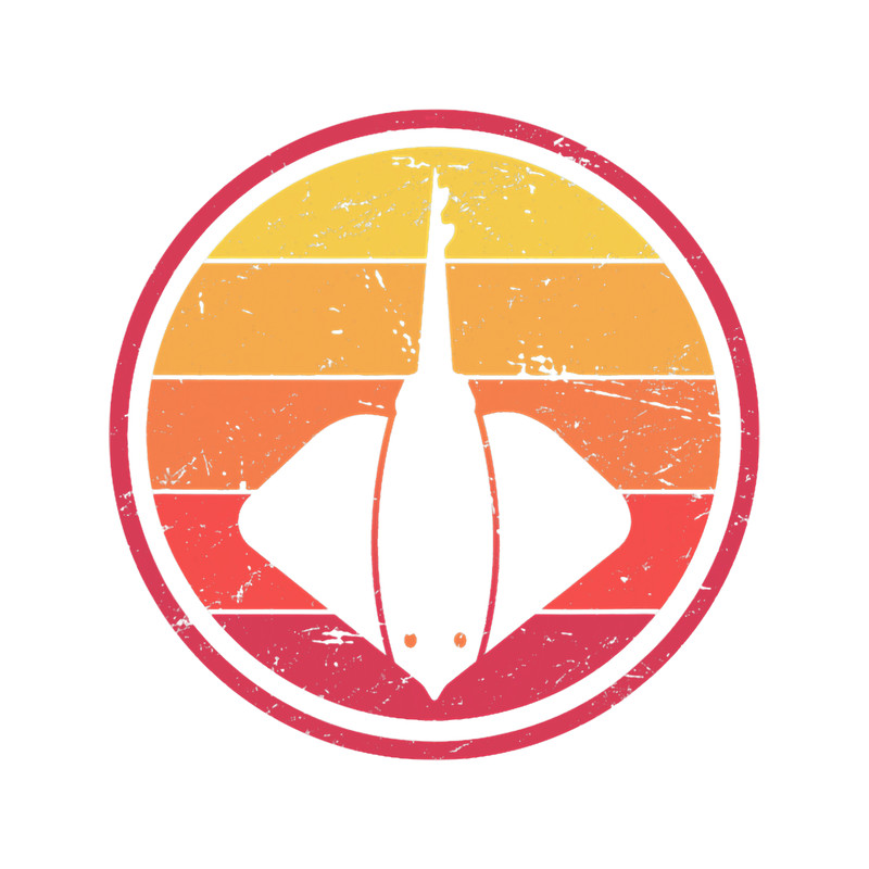 Stingrays Fish Sting Ray Ocean Creature 2Skate 2Vintage Stingray.png