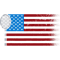 Us Flag Badminton Player Badminton Rack Lover.png