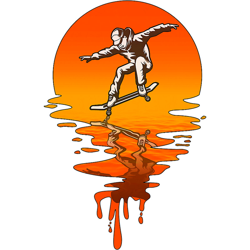 Vintage Retro Style Skateboarding.png