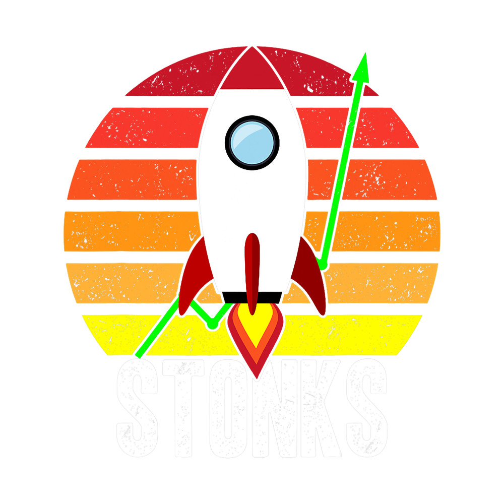 Vintage Stocks Rocket to the Moon Funny Stock Trader Meme 1.png